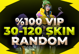 ⭐️[ULTRA VİP] %100 30-120 SKİN RANDOM HESAP