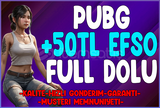 ⭐ %100 VIP++ | 50TL PUBGM RANDOM HESAP