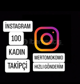 100 VİP KADIN TAKİPÇİ