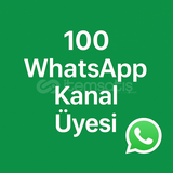 100 WhatsApp Kanal Üyesi