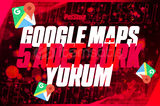 [100% YANSIMALI] 5 ADET GOOGLE MAPS TÜRK YORUMU