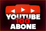 100 Youtube GERÇEK Abone |