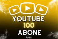 100 Youtube ABONE GARANTİLİ ⭐⭐⭐