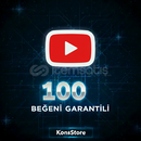 100 YOUTUBE BEĞENİ ( GARANTİ )