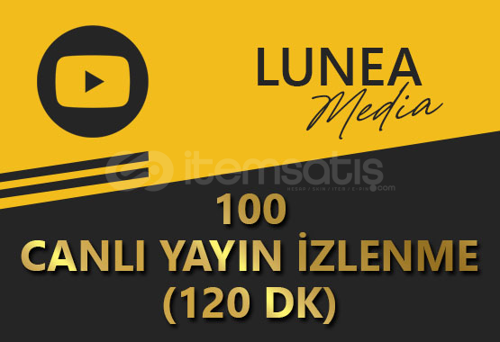 100 YOUTUBE CANLI YAYIN İZLEYİCİ (120DK) 100 YOUTUBE CANLI YAYIN İZLEYİCİ (120DK)