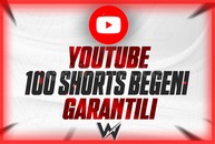 100 YOUTUBE SHORTS BEĞENİ KALİTELİ ANINDA