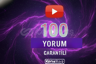 100 YOUTUBE YORUM ( GARANTİLİ )