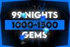 ✅1000–1500 GEMSLİ HESAP 99 NIGHT IN THE FOREST⭐