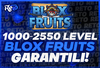 1000-2550 Level | Garantili + Mailsiz (BF)