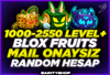 ⭐[1000-2550 LVL] MAİLSİZ RANDOM HESAPLAR (BF)⭐