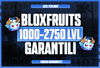 ⭐[1000-2750 LVL] Blox Fruit Hesap⭐