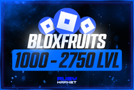 ⭐[1000-2750 LVL] Blox Fruit Hesap⭐