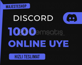 1000 7/24 Discord Aktif Üye |Ultra Kalite ANLIK