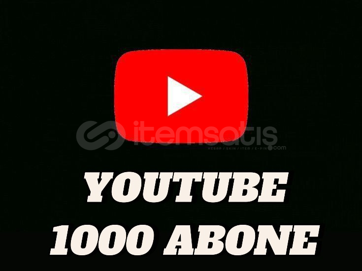 YOUTUBE 1000 ABONE YOUTUBE 1000 ABONE