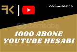 1000 Abone Youtube Hesabı Detaylar Açıklamada