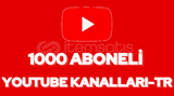 1.000 ABONELİ YOUTUBE KANALI-TR 