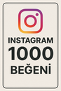 1000 ADET BEĞENİ YÜKSEK KALİTE HESAPLAR