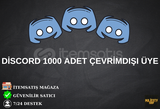 1000 ADET ÇEVRİMDIŞI DİSCORD ÜYESİ | ANLIK