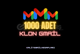 1000 ADET KLON GMAİL ⭐OTOMATİK TESLİMAT⭐