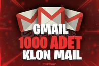 1000 ADET KLON GMAİL KENDİ ADRESİNİZE!