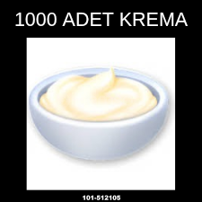 1000 ADET KREMA 1000 ADET KREMA