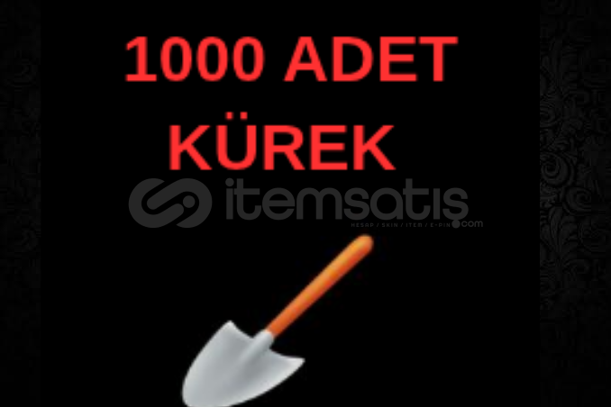 ⚡1000 ADET KÜREK ⚡⚡ ⚡1000 ADET KÜREK ⚡⚡