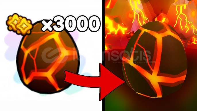 ⭐️ 1000 ADET MAGMA EGG ⭐ PET GO ⭐️ ⭐️ 1000 ADET MAGMA EGG ⭐ PET GO ⭐️