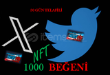 1000 ADET NFT BEĞENİ (30 GÜN TELAFİLİ)