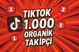 1.000 Adet Organik Tiktok Takipçi (Global)