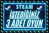 ⭐ (1.000 Adet Oyun) 3 Adet Oyun + Garanti ⭐