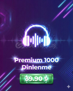 ⭐ 1000 Adet Premium Dinlenme | %100 Kalite