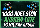 1000 Adet Stok Andrew Tate Fotoğraf arşivi