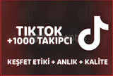 1000 ADET TAKİPCİ TİKTOK