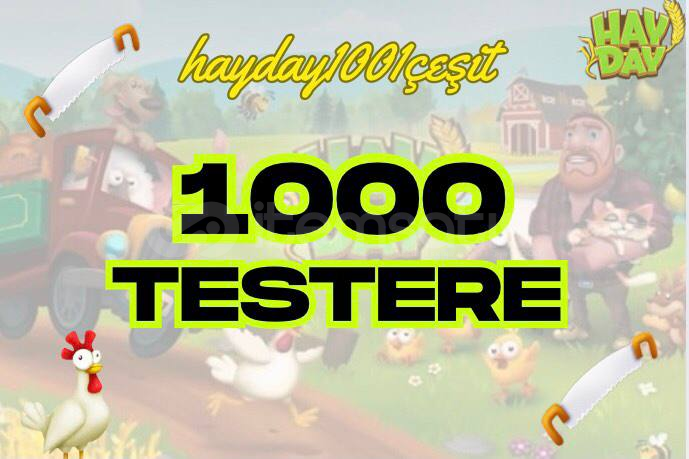 ⭐1000 ADET⭐ TESTERE⭐ ⭐1000 ADET⭐ TESTERE⭐