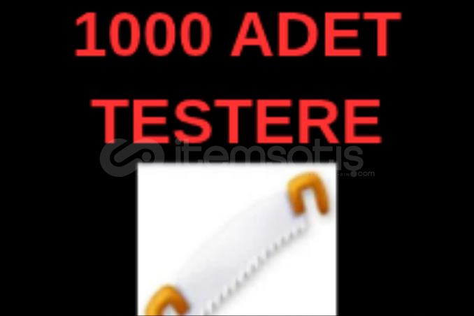 ⚡1000 ADET TESTERE ⚡ ⚡1000 ADET TESTERE ⚡