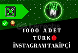 1.000 Adet Türk Takipçi