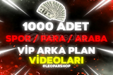 ⭐1000 ADET VİP ARKA PLAN VİDEOLAR GÜNCEL ⭐