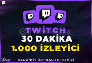 1.000 Aktif İzleyici | 30 Dakika | Garanti | #1