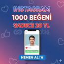 1000 BEĞENİ*ANINDA TESLİMAT*KEŞFET