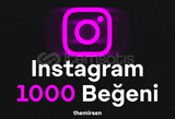 1000 BEĞENİ INSTAGRAM