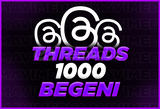 ⭐1000 Beğeni Threads Anlık⭐