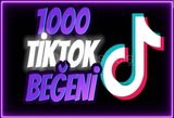 1000 BEĞENİ⭐TİKTOK ⚡ANINDA/ GÖNDERİM