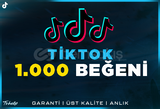 1.000 Beğeni TikTok | Garanti | #1