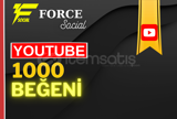 1.000 BEĞENİ YOUTUBE HEMEN TESLİM