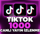 1.000 CANLI YAYIN⭐️İZLEYİCİSİ 15 DAKİKA TİKTOK