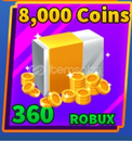 8000 Coins | Blade Ball