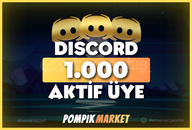 ⭐1000 Discord 7/24 Aktif Türk Üye ⭐