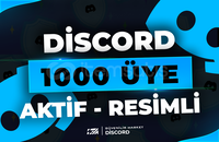 ⭐1000 Discord 7/24 Aktif Türk Üye - RESİMLİ⭐