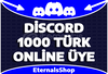 1000 Discord 7/24 Aktif Türk Üye - RESİMLİ