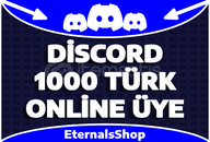 1000 Discord 7/24 Aktif Türk Üye - RESİMLİ